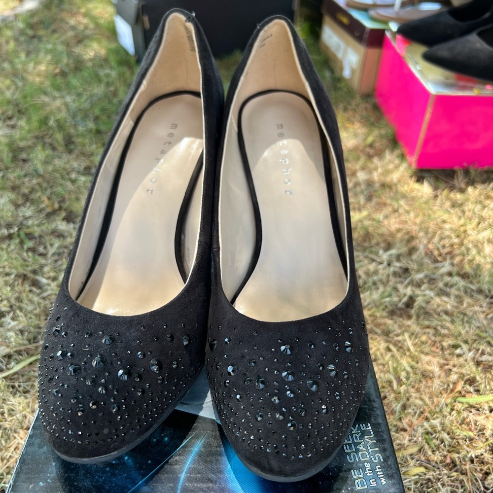 Studded Heels